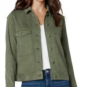 Liverpool Olive Green Utility Jacket